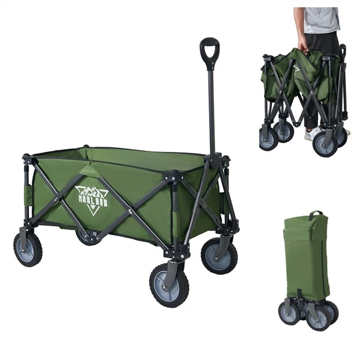 Collapsible Beach Cart Portable Folding Utility Wagon