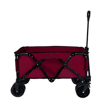 Carrinho dobrável para serviços pesados, carrinho de praia portátil dobrável