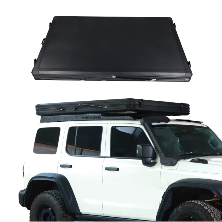 Triangular Jeep Tent Hard Shell Vehicle Roof Tent