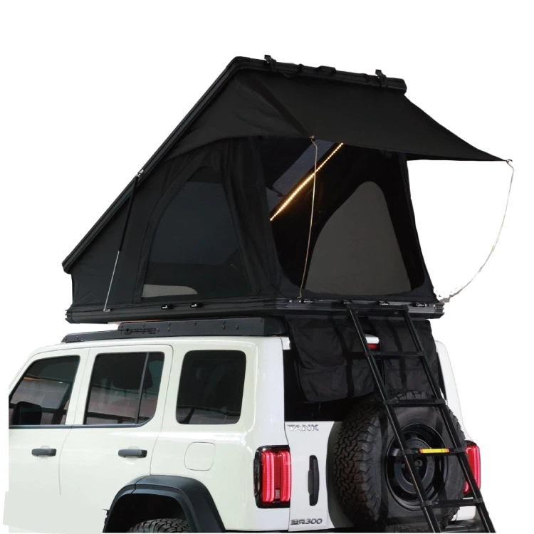 Triangular Jeep Tent Hard Shell Vehicle Roof Tent