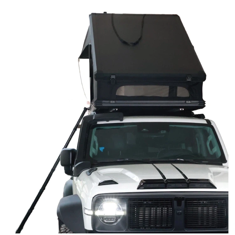 Triangular Jeep Tent Hard Shell Vehicle Roof Tent