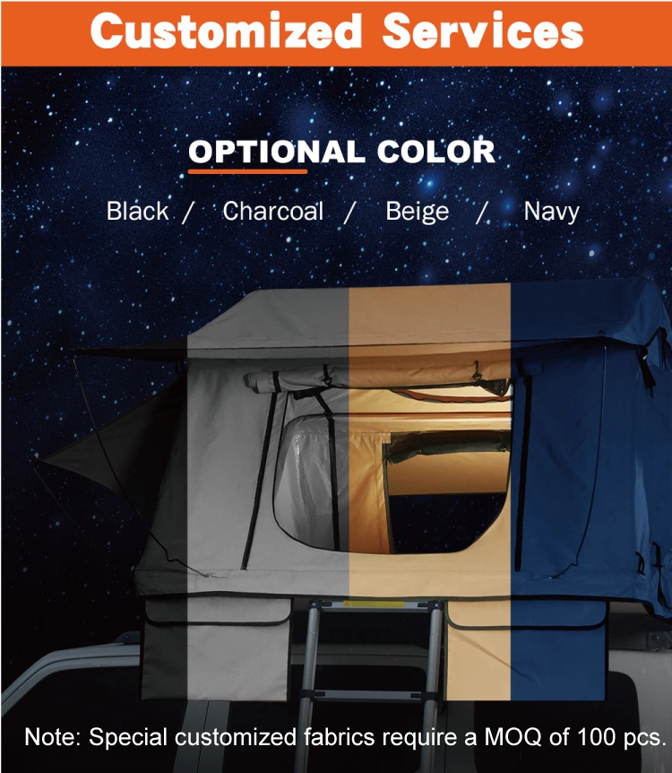 2 Man Triangular Aluminum Hard Shell Rooftop Tent 4 2 Man Triangular Aluminum Hard Shell Rooftop Tent 4