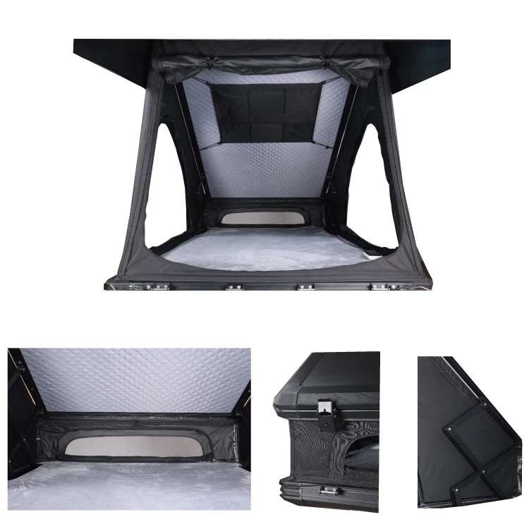 Triangular Jeep Tent Hard Shell Vehicle Roof Tent 6 Triangular Jeep Tent Hard Shell Vehicle Roof Tent 6